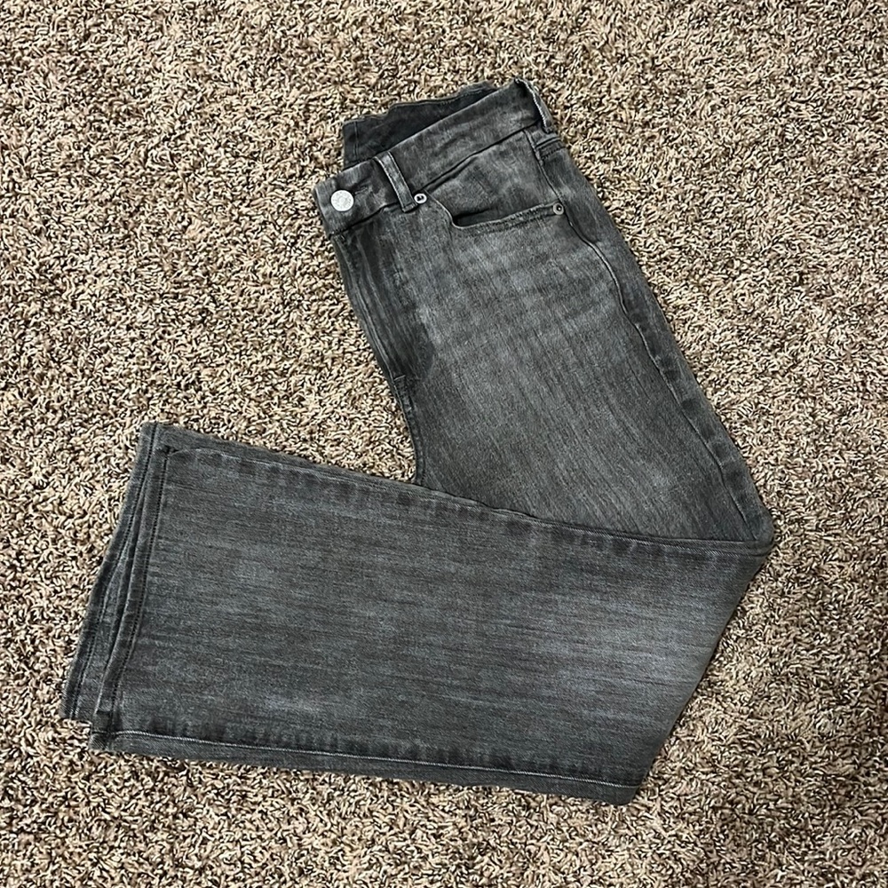 Express Flexx Cropped Flare Jeans